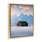 Stupell Industries Cabin In The Snowy Tetons Floating Frame, design by Jared Kreiss